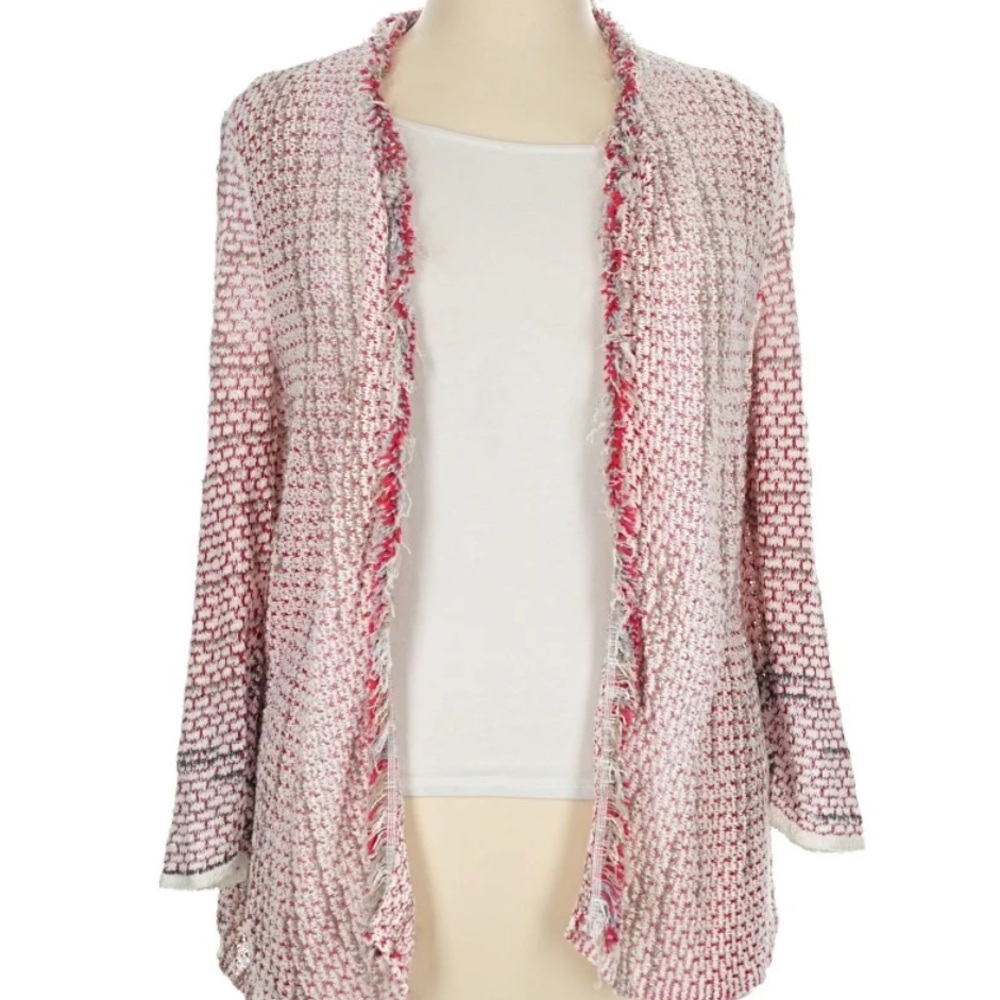 Nic + Zoe fringe sweater